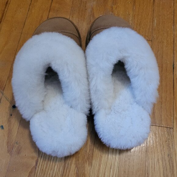 Women's Indoor Fur Slippers New (Size 7) - Picture 2 of 4